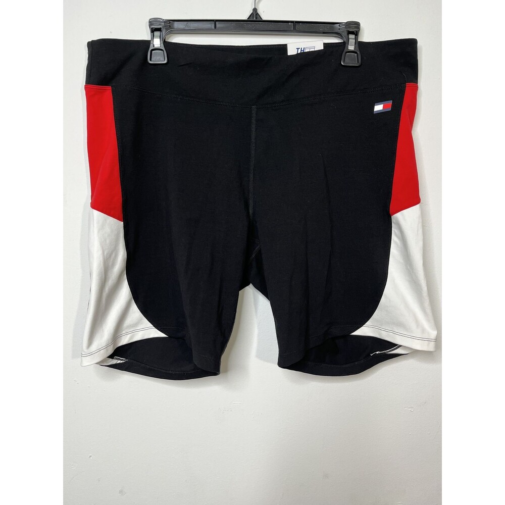 NWT Tommy Hilfiger Sport Womens Plus Shorts 3X Black